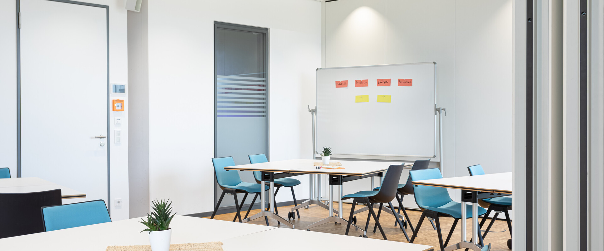 Eine Ansicht der Workshop R&auml;ume in der Klima Arena